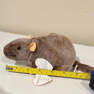 Ty, Co; Beanie Baby Mouse; "Tiptoe"  NWT